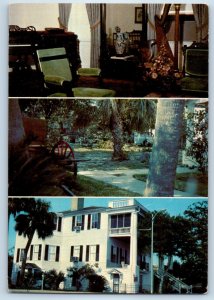 1960 Beaufort South Carolina SC Vintage Postcard Bank House Museum Bay Charles