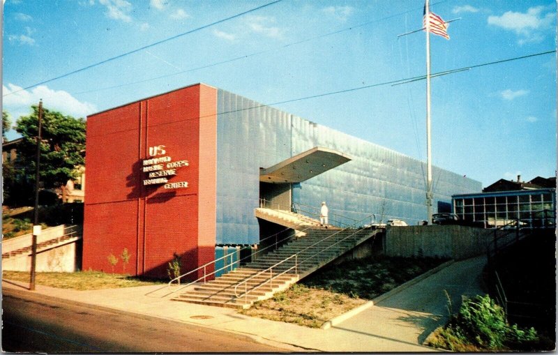 Vtg Pittsburgh PA Navy & Marine Corps Reserve Training Center Postcard