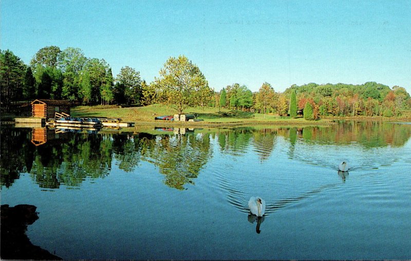 The Lake House and Paddle Boats Heritage U S A Fort Mill South Carolina