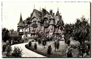 Postcard Modern Fleurie Deauville Beach The hillside farm