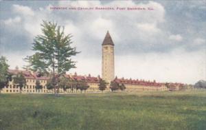 Illinois Fort Sheridan Infantry and Cavalry Barracks