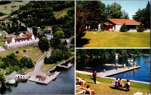 Windermere House Windermere Ontario Lake Rosseau Muskoka Region Vintage Postcard
