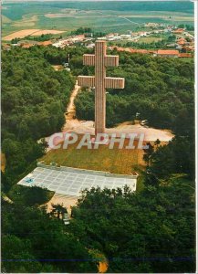 Modern Postcard Aerial view of Memorial to General de Gaulle in Colombey Les ...