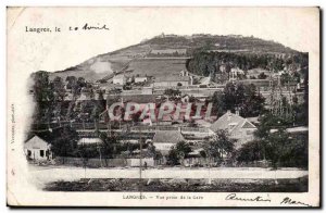 Langres Old Postcard View from the train station