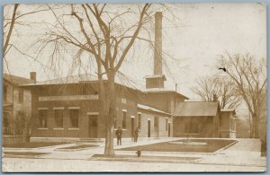 WATERFORD NY WATER WORKS ANTIQUE REAL PHOTO POSTCARD RPPC