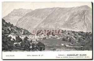 Old Postcard Salvan