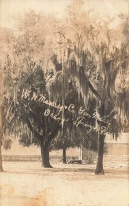 Orange Springs FL~Massey Company General Merchandise-1913 RPPC Photo Postcard