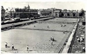 Cliftonville, St. Georges Lawn Bowling Greens, Unused 