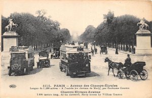 Lot 36 paris france avenue des champ elysees car bus chariot