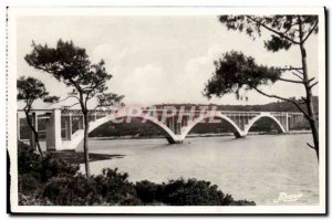 Modern Postcard From Brest Plougastel Beautiful modern bridge spans the & # 3...