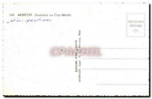 CPM Menton Sous Bois in Cap Martin