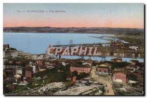 Old Postcard Marseille general view