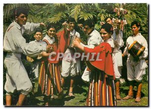 Modern Postcard Madeira Dancas folkloric