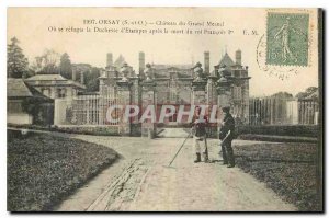 Old Postcard Orsay S and O Chateau Grand Mesnil