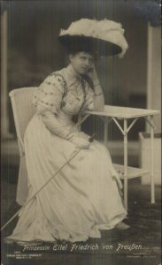 Princess Prinzessin Eitel Friedrich von Preusen Prussia Real Photo Postcard