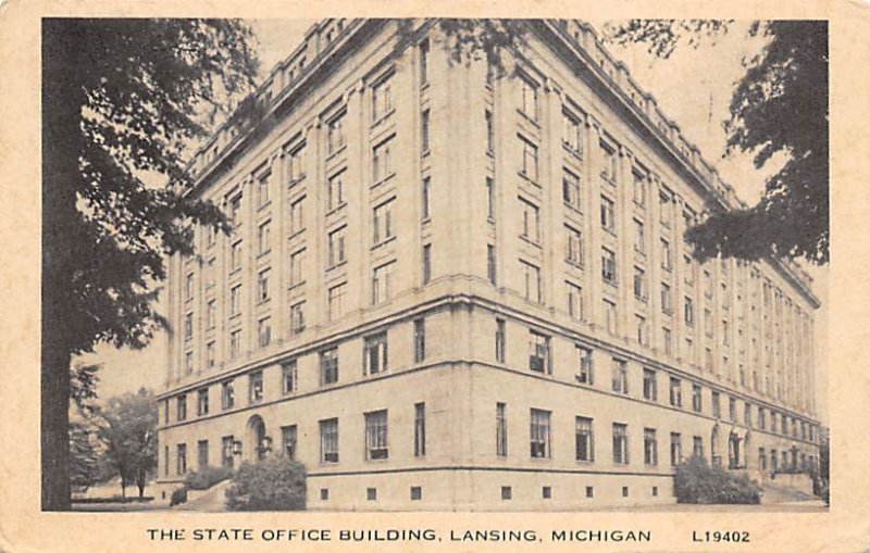 The State Office Building Lansing, Michigan MI