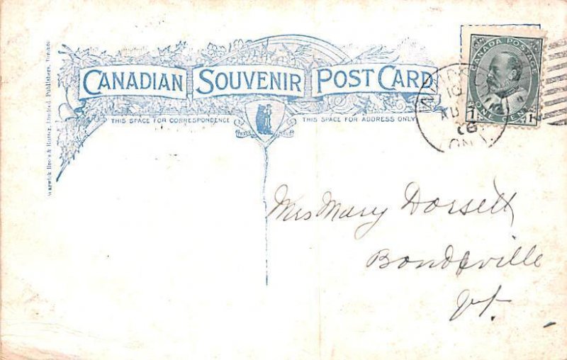 Government Driveway Ottawa 1906 