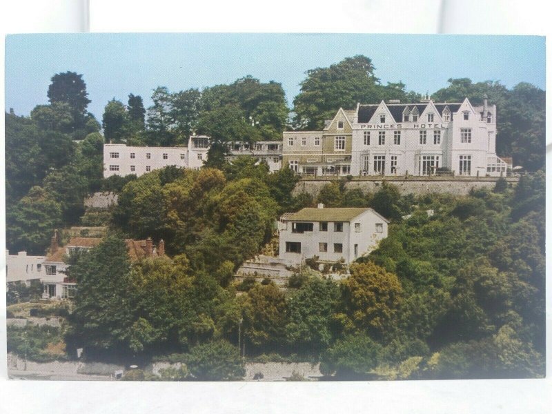 New Vintage Postcard Princes Hotel Torquay Devon 1970s VGC