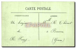 Old Postcard Chantilly Entree du Chateau