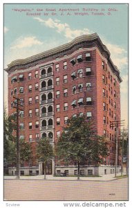 TOLEDO, Ohio, 1900-1910´s; Majestic Apartment Building