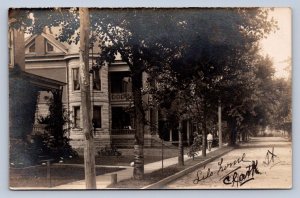 J87/ New Martinsville West Virginia RPPC Postcard c1910 Silo Residence 365