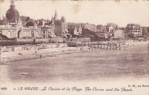 France Le Havre Le Casino et la Plage 1932