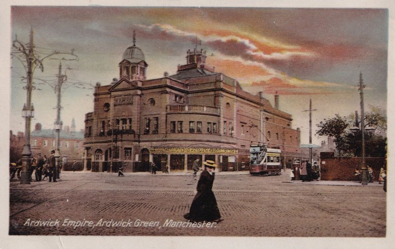 Ardwick Empire Manchester Cinema Antique Postcard