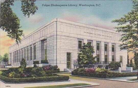 Folger Shakespeare Library Washington DC