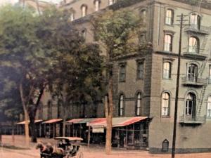 Postcard Antique View of Congress Hall Hotel, Saratoga, NY  1909   Y6