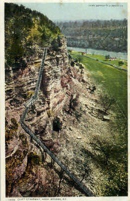 Cliff Stairway - High Bridge, KY