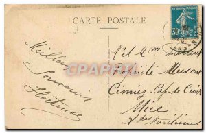 Old Postcard Lyon Fontaine Bartholdi