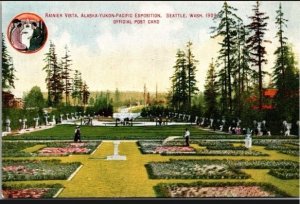 Vintage Postcard Rainier Vista Alaska Yukon Pacific Exposition KB14