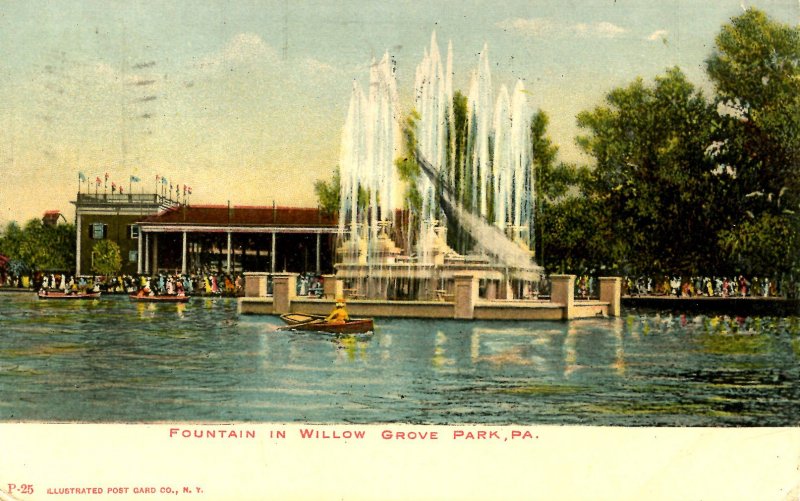 PA - Willow Grove. Willow Grove Park Fountain