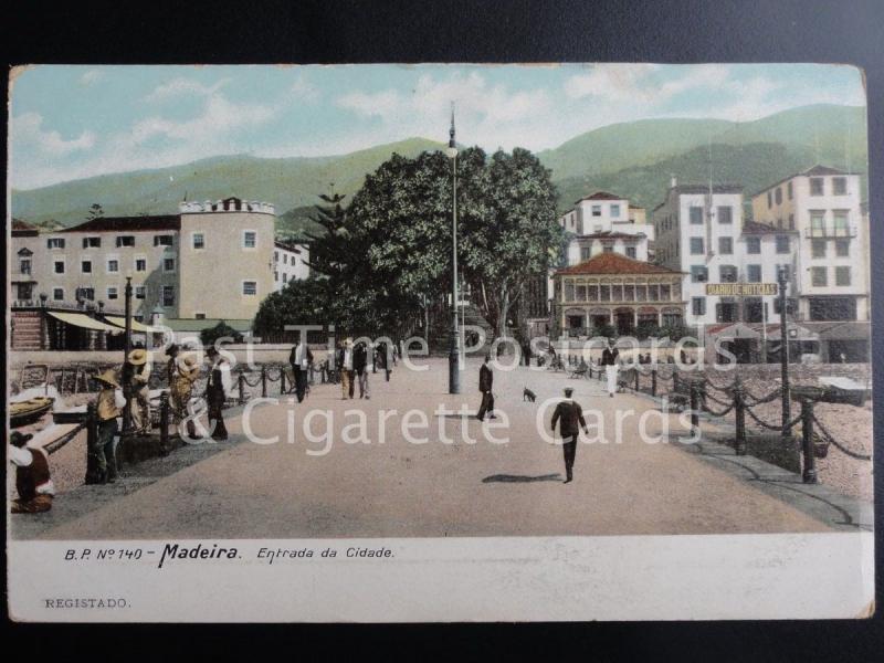 Old PC - Portugal: Medeira, Entrada da Cidade