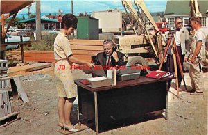 Advertising Postcard, Bellingham National Bank, 2625 Meridian Construction