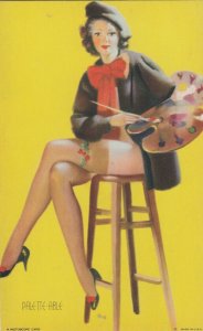 AS: Pinup Girl ; Palette-able, 1940s