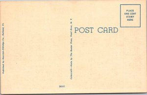 Postcard BUSINESS ACTIVITY SCENE Rutland Vermont VT AM1789