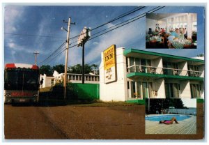 c1950's MacKenzie Inn Port Hawkesbury Nova Scotia Canada Multiview Postcard