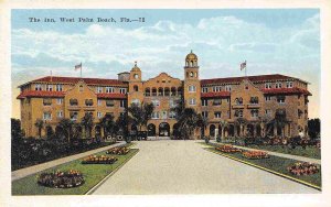The Inn West Palm Beach Florida 1920s postcard