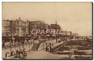 Postcard Old Bedford Hotel Front Brighton