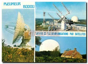 Postcard Old Pleumeur Bodou central Telecommunications Satellite