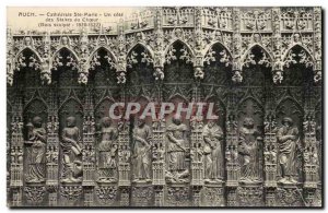 Old Postcard Auch Cathedrale Sainte Marie A rating of the choir stalls