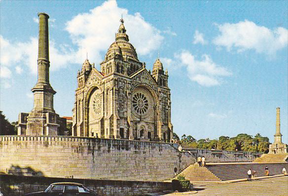 Portugal Viano Do Castelo Church In Saint Lucy Mount