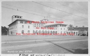 HI, Honolulu, Hawaii, RPPC, Post Office Building, Exterior Scene, Photo