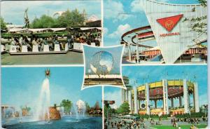 NEW YORK CITY, NY   New York WORLD'S FAIR  1965  Multiview, GLOBE   Postcard