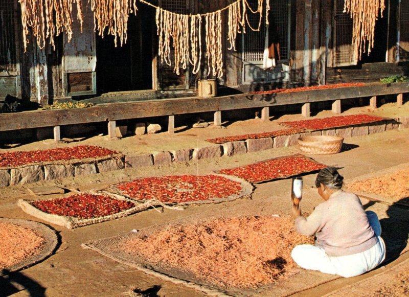 Sun Drying After the Harvest,South Korea