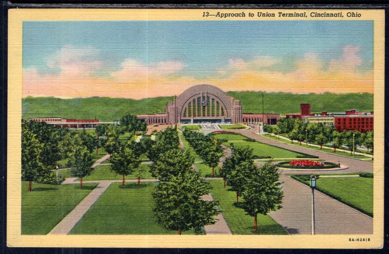 Approach to Union Terminal,Cincinnati,OH