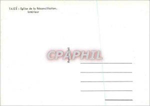 Postcard Modern Taize Church of Reconciliation Interior