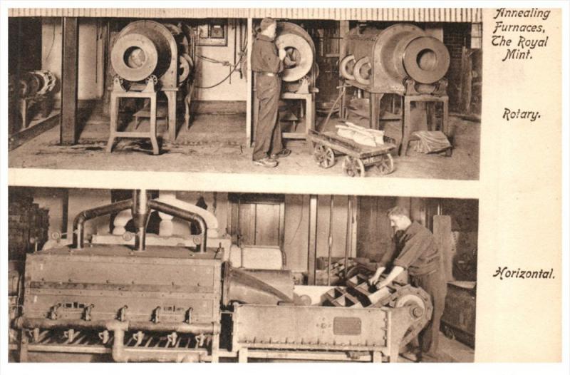 21389  The Royal Mint    Annealing Furnaces, Rotary and Horizontal