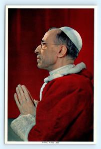 Postcard Pope Pius XII K09